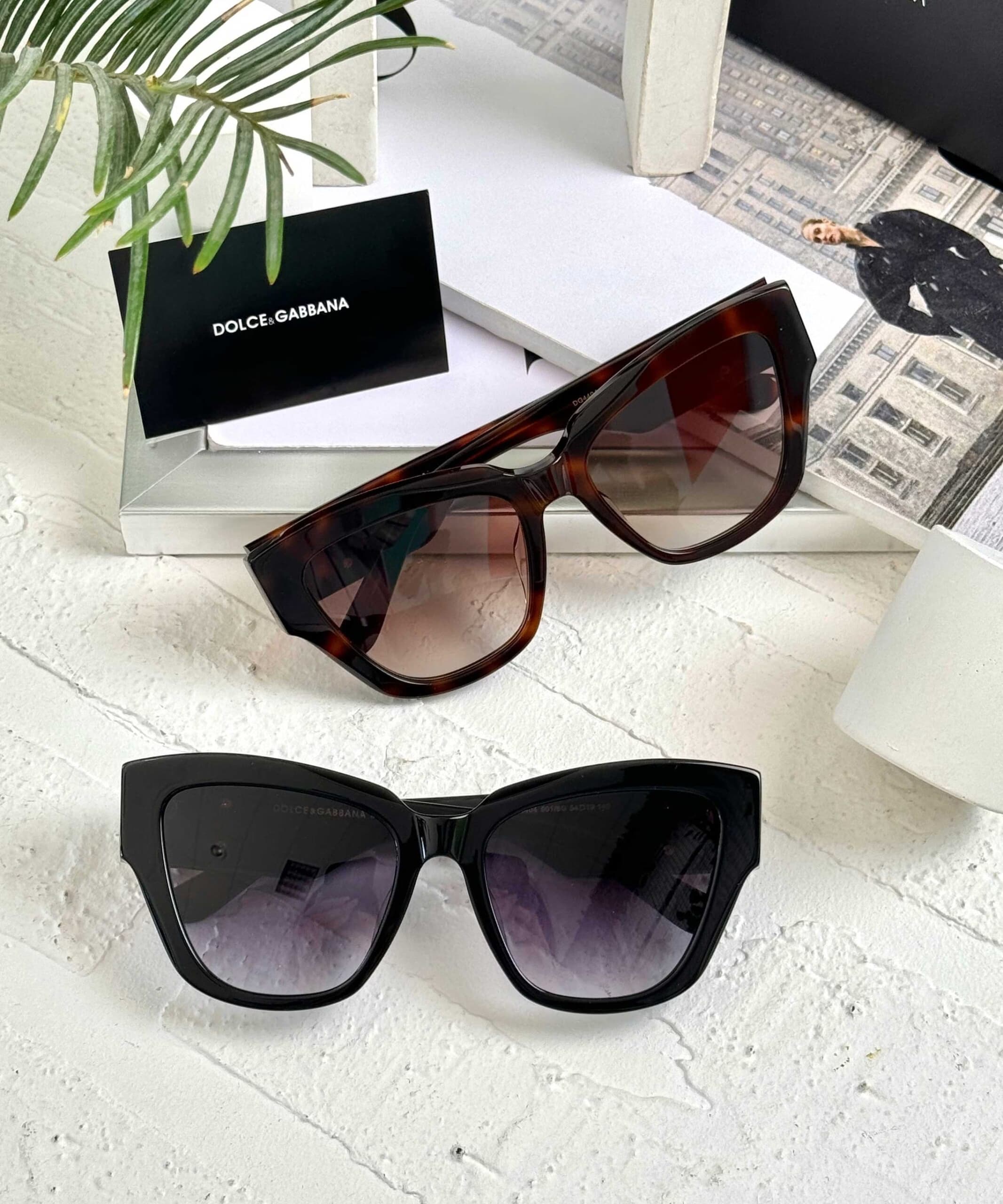 عینک آفتابی زنانه دولچه گابانا مدل DOLCE&GABBANA DG4404 — تصویر ۳