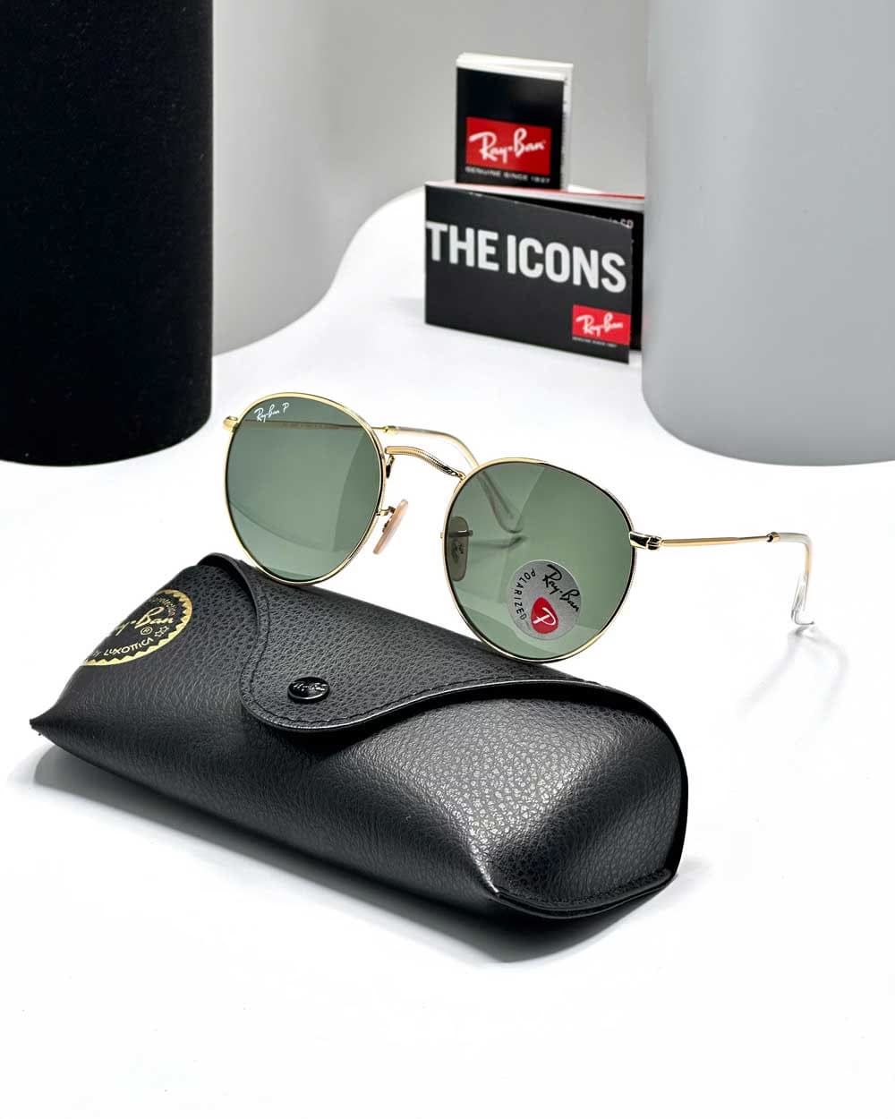 عینک آفتابی اسپرت ریبن پلاریزه مدل RayBan RB3447 Polarized — تصویر ۸