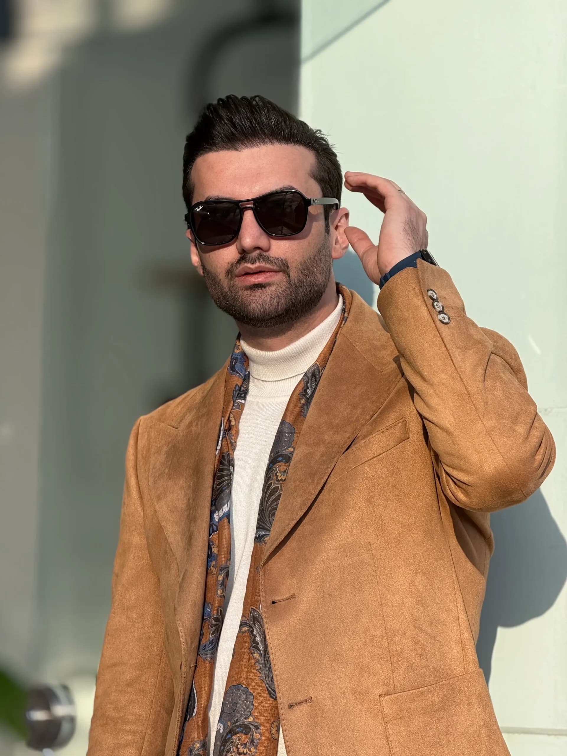 عینک آفتابی مردانه ریبن مدل RayBan RB4356 — تصویر ۲