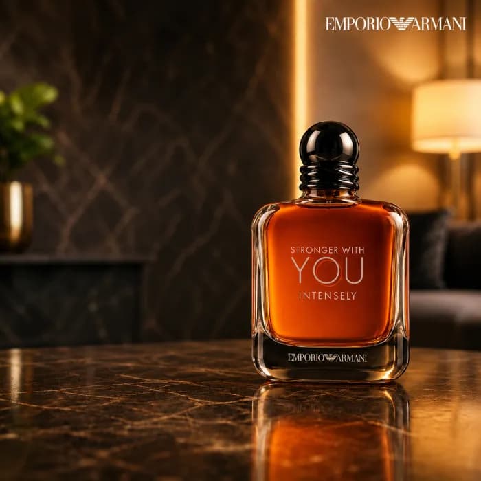 عطر (ادکلن) امپوریو آرمانی استرانگر ویت یو اینتنسلی، 100 میل | Emporio Armani Stronger With You Intensely — تصویر ۵