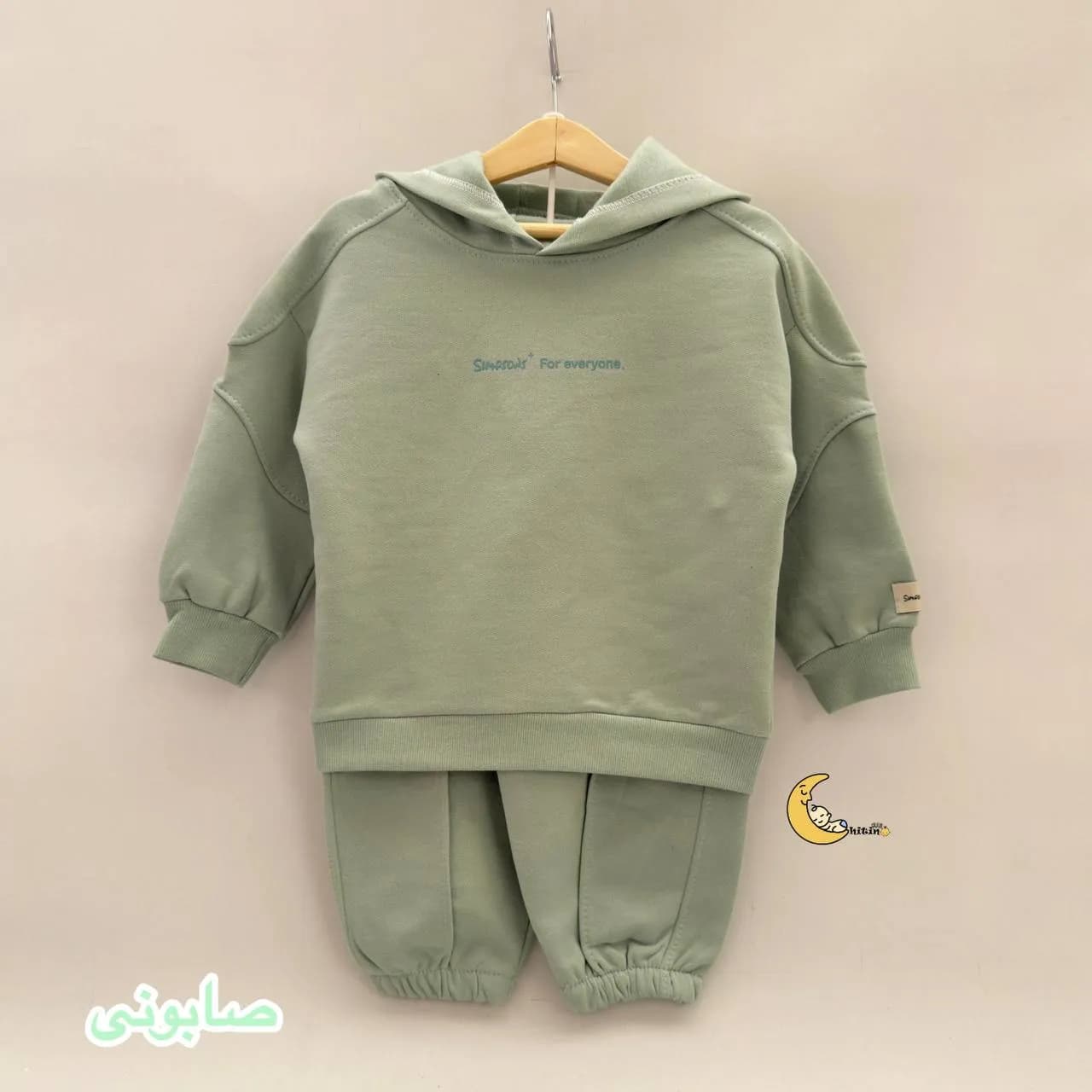 ست هودی و شلوار بچگانه توکرکی طرح سیمپسون — تصویر ۸