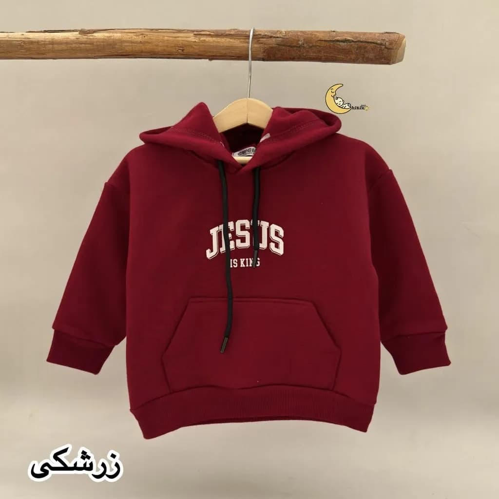 هودی دورس سه نخ تو کرکی دخترانه و پسرانه مناسب پاییز و زمستان — تصویر ۸