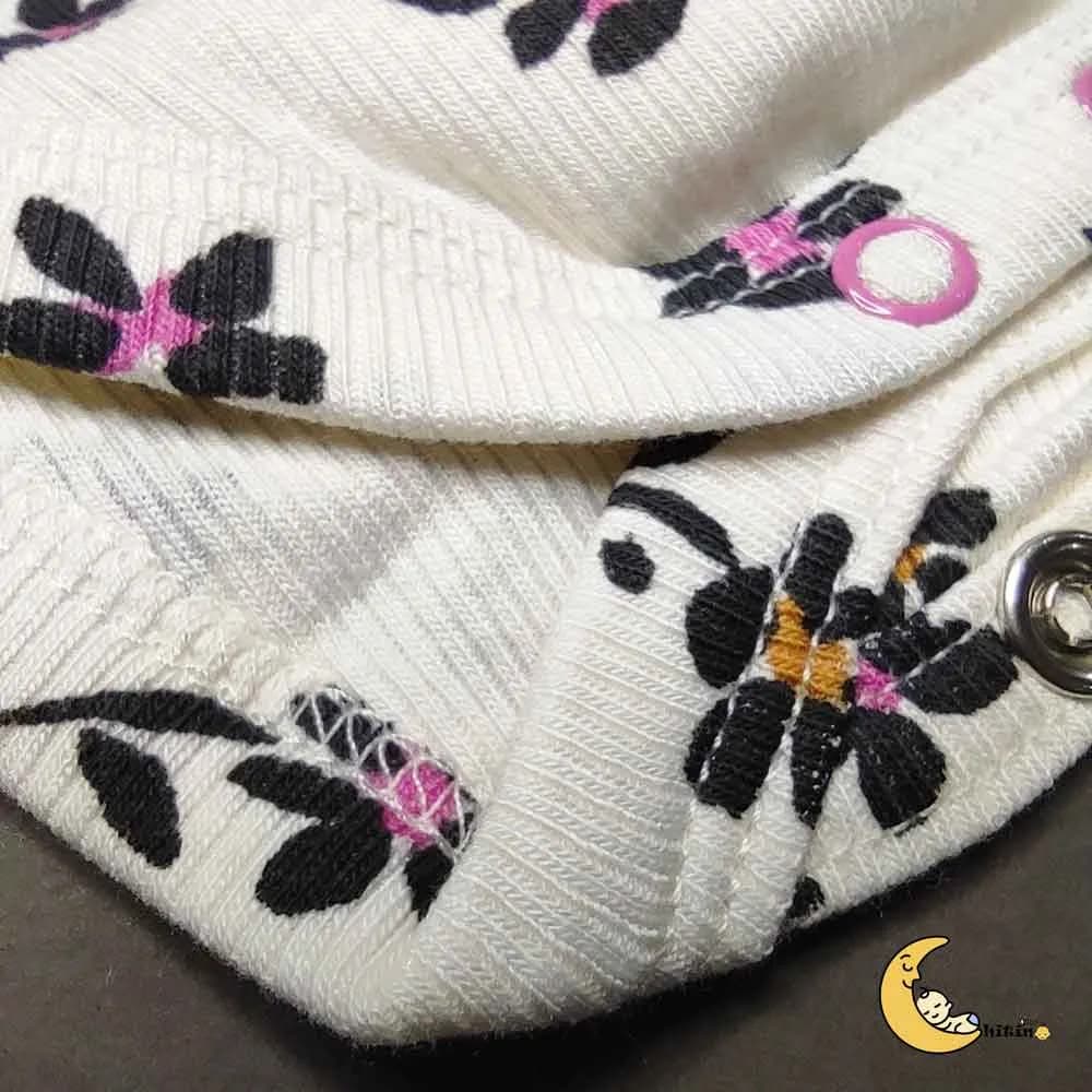 بادی آستین کوتاه کبریتی نوزادی دخترانه برند Hema جنس نخ پنبه وارداتی 3 تا 36 ماه — تصویر ۴