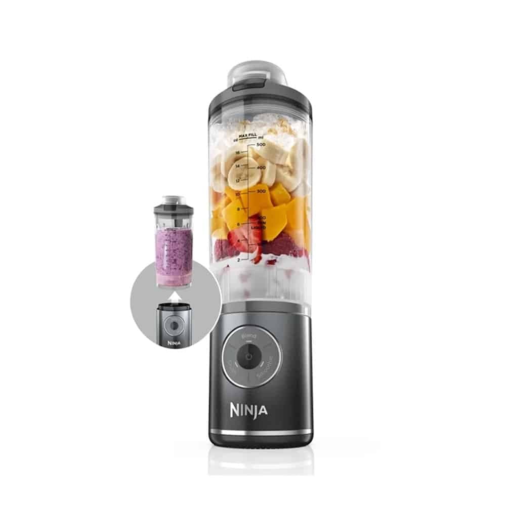 شیکر و مخلوط کن برند نینجا مدل Ninja Blast Max Portable Blender BC251 – مشکی