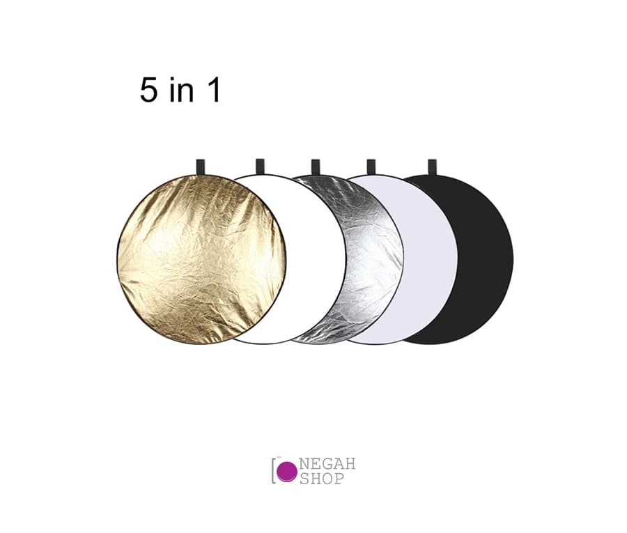 رفلکتور عکاسی 60 سانت 5 کاره پلوز Puluz PU5111