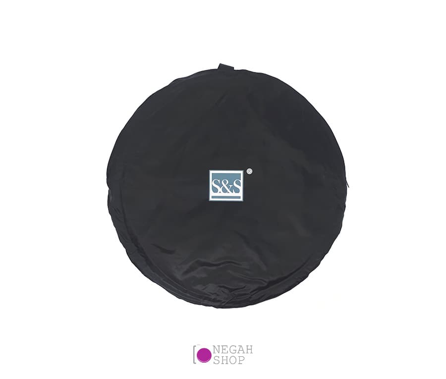 فون عکاسی پرتابل سفید قرمز S&S 150*200 Portable Background — تصویر ۲