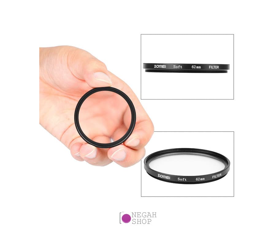 فیلتر لنز دیفیوزر Zomei Soft Filter 55mm — تصویر ۵
