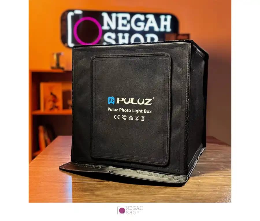 لایت باکس عکاسی از محصولات Puluz PU5040 ابعاد 40 سانتی متر — تصویر ۲