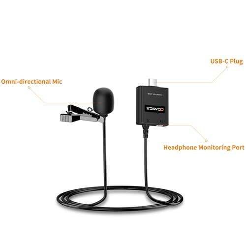 میکروفون یقه ای COMICA CVM-V01.USB — تصویر ۴