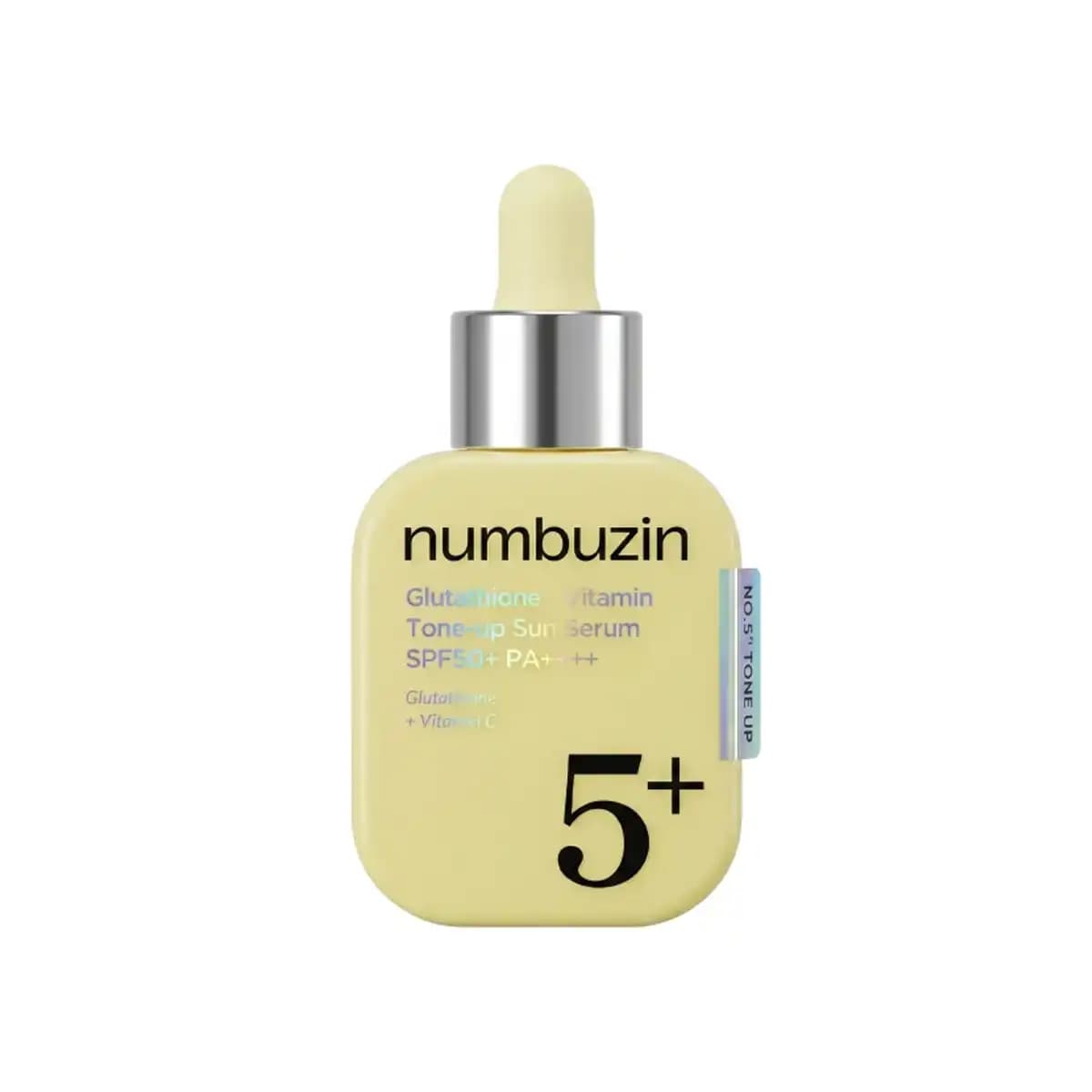 سرم ضدلک و ضدآفتاب گلوتاتیون نامبوزین Numbuzin شماره 5 مدل Tone-Up حجم 30ml اصل