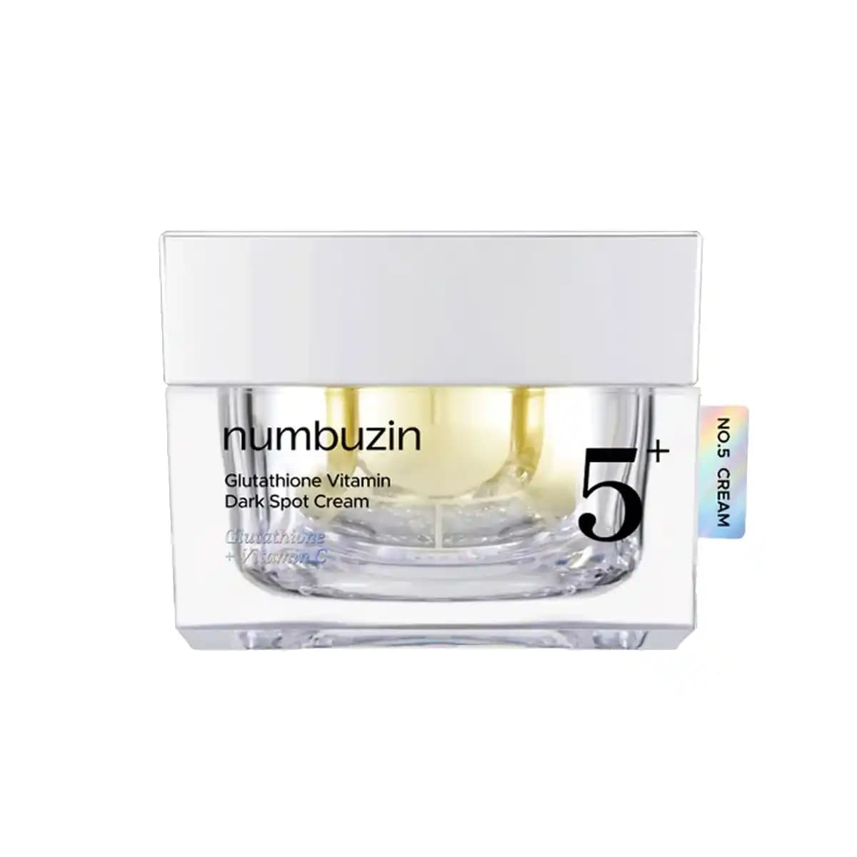 کرم ضدلک و روشن کننده گلوتاتیون نامبوزین Numbuzin شماره +5 حجم 50 میلی لیتر اصل