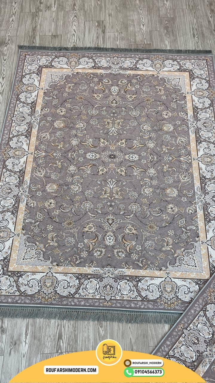 فرشینه نمدی رویه مخمل با نمد 1000 گرم | لوکس و با دوام RH 1631 — تصویر ۳