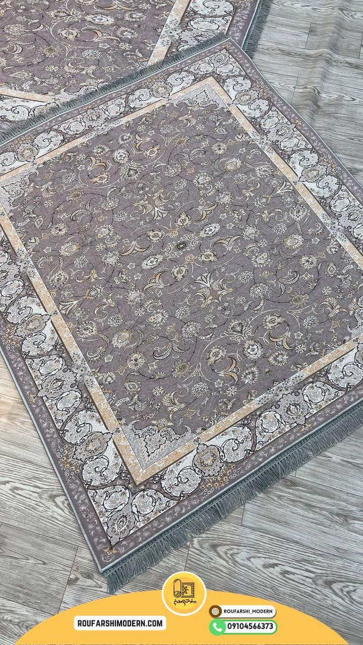 فرشینه نمدی رویه مخمل با نمد 1000 گرم | لوکس و با دوام RH 1631