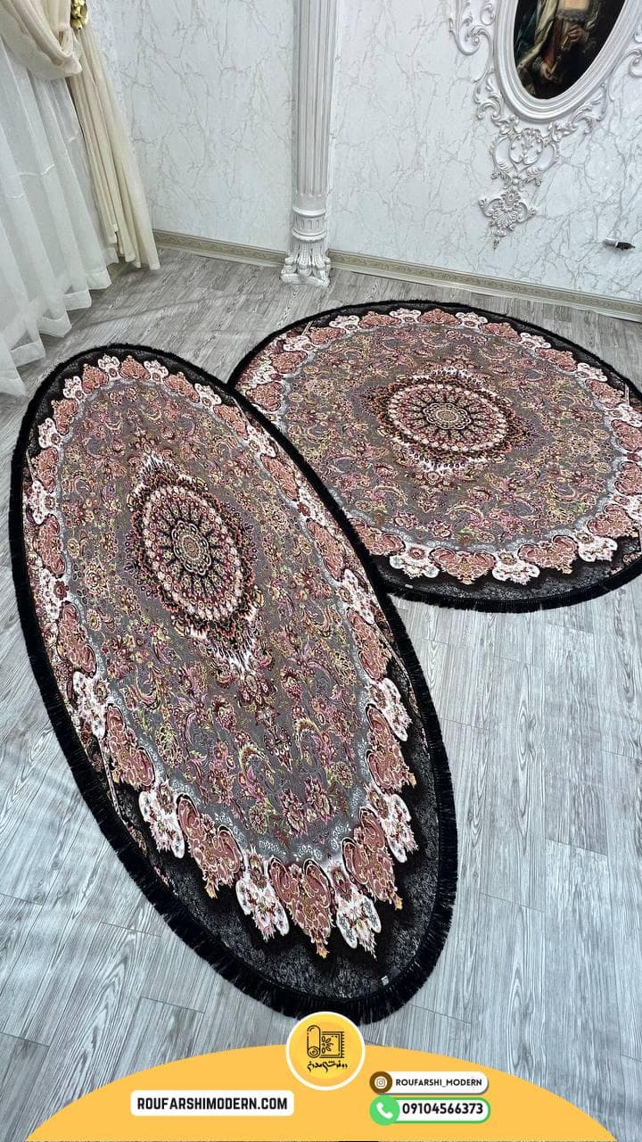 فرشینه نمدی رویه مخمل با نمد 1000 گرم | لوکس و با دوام RH1171