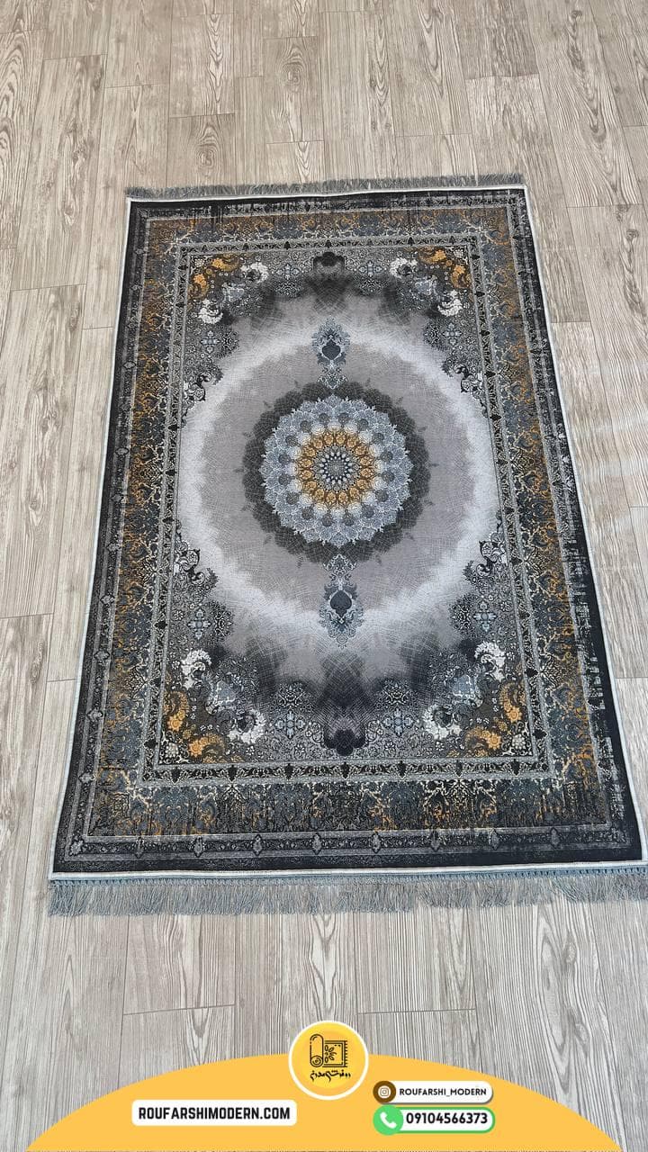 فرشینه نمدی رویه مخمل با نمد 1000 گرم | لوکس و با دوام کد RH 1607 — تصویر ۲