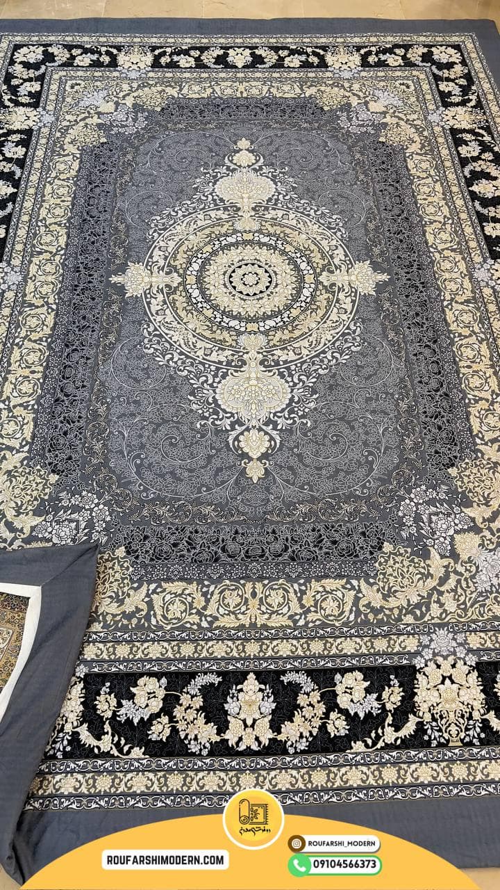 روفرشی کشدار(کاور فرش) و فرشینه کد RH 2162 — تصویر ۲