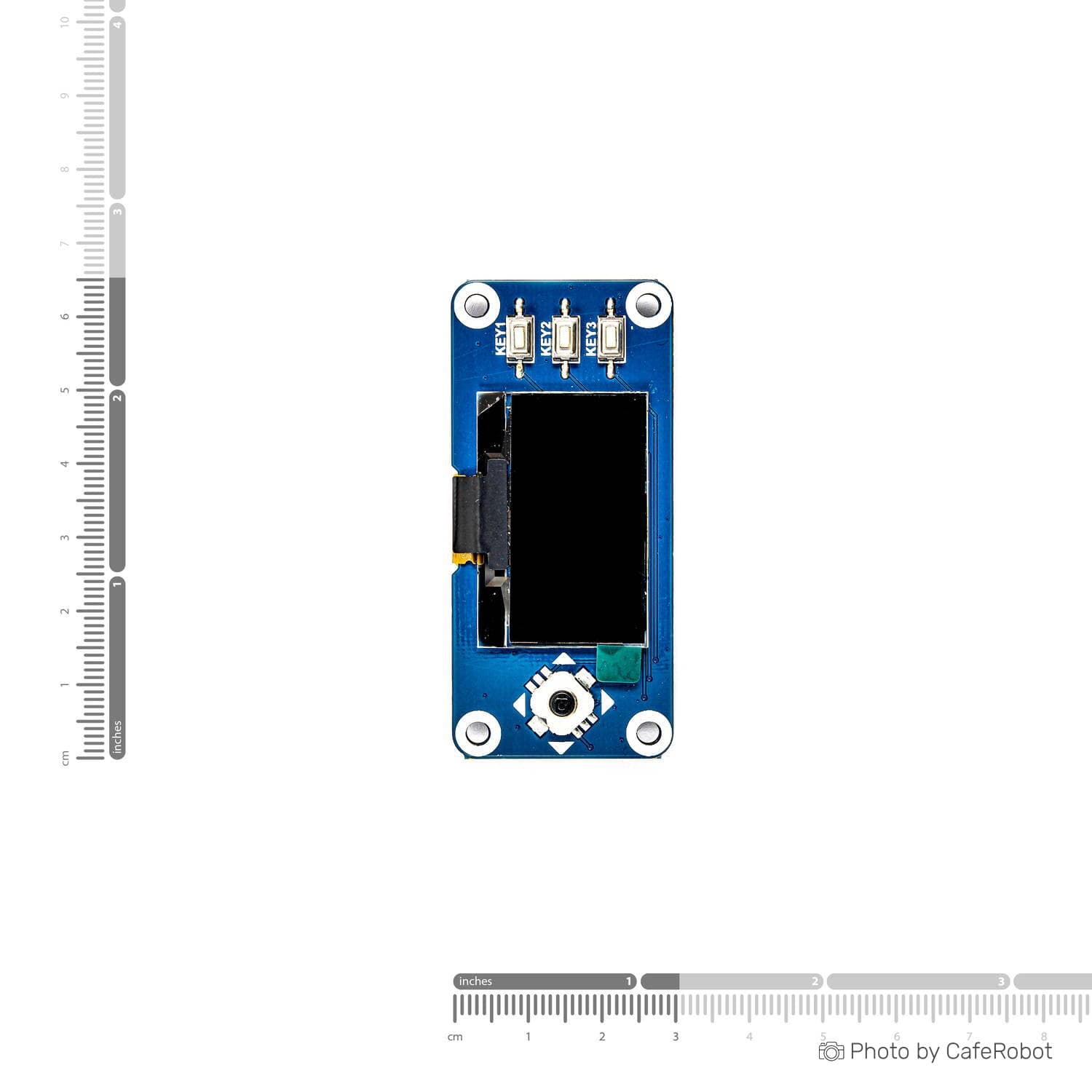 هت نمایشگر 1.3 اینچ OLED تک رنگ آبی رزبری پای SPI/I2C تولید Waveshare — تصویر ۷