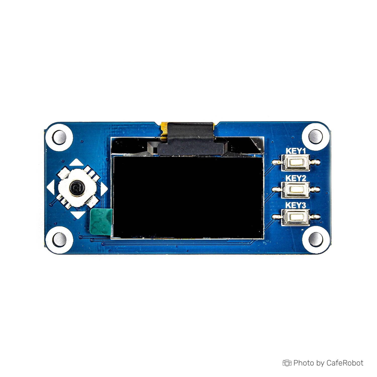 هت نمایشگر 1.3 اینچ OLED تک رنگ آبی رزبری پای SPI/I2C تولید Waveshare — تصویر ۳