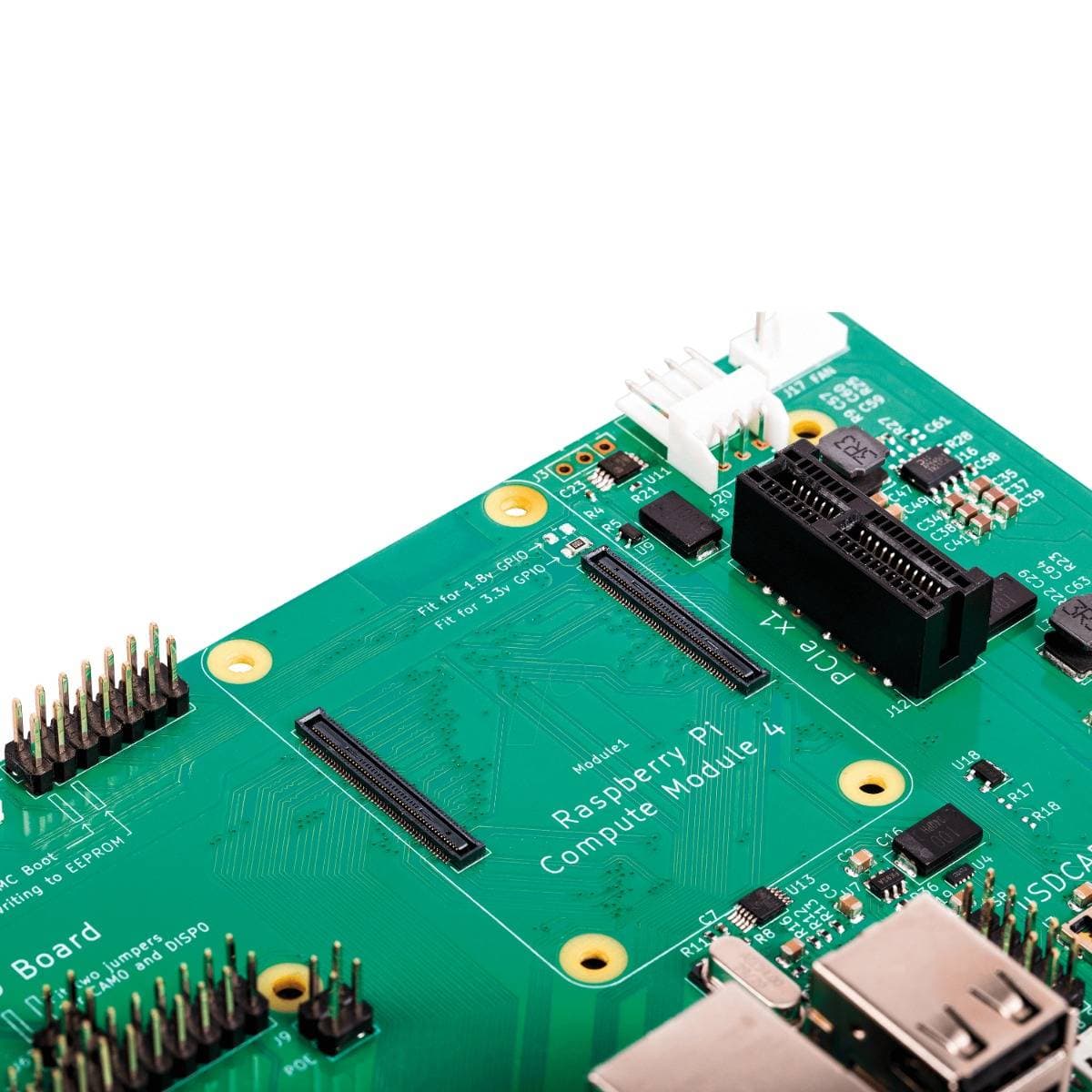 ماژول محاسبه گر رسپبری پای Raspberry pi Compute Module 4 IO Board — تصویر ۴