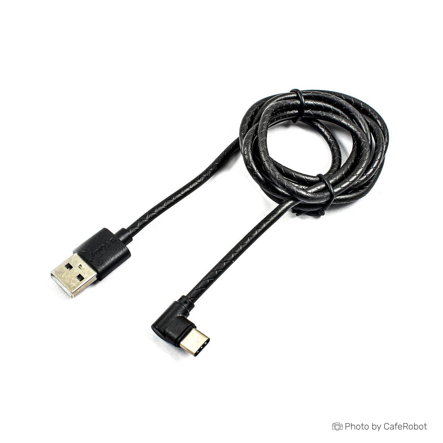 کابل انتقال دیتا و شارژر USB Type-C مشکی 1.2 متری