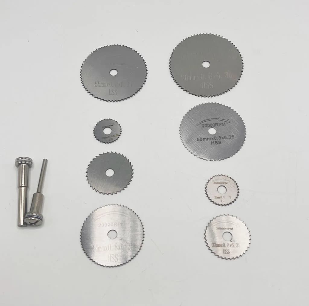 صفحه برش اره ای پی اس کد jt-10 مجموعه ۱۰ عددی — تصویر ۲
