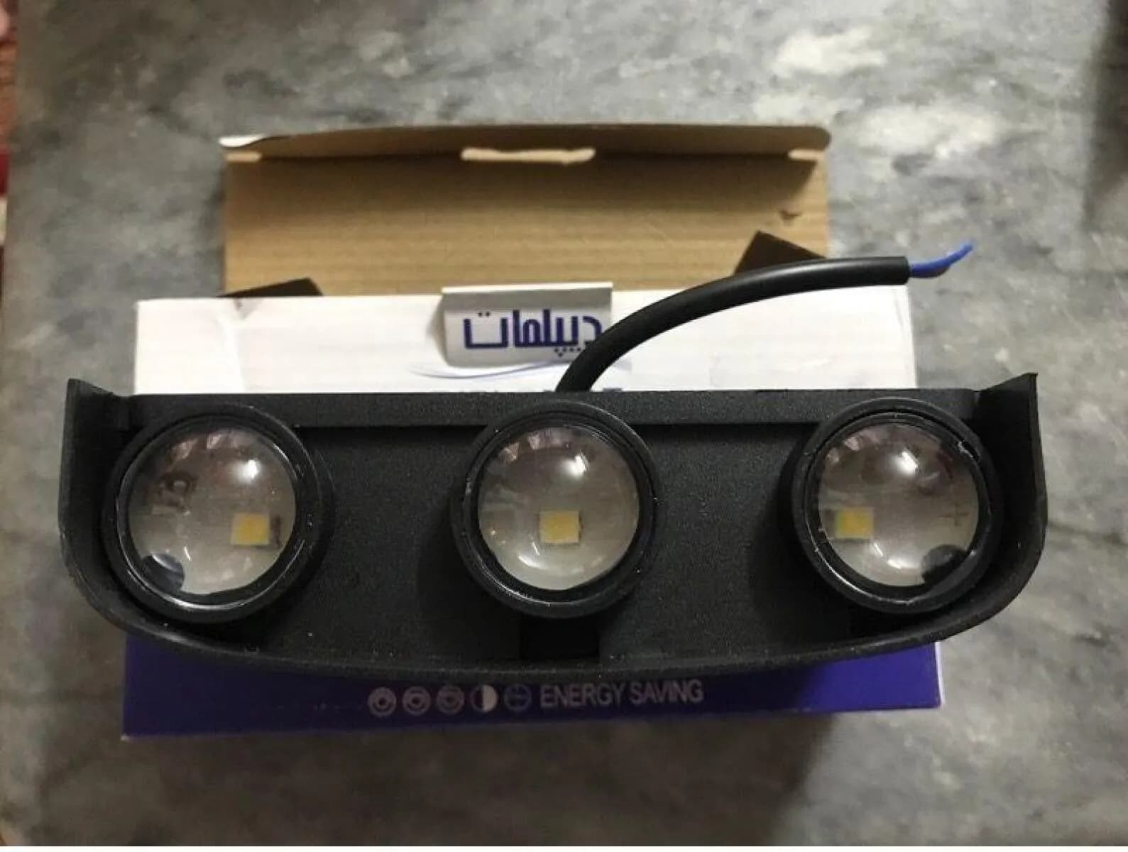 چراغ دیواری دکوراتیو 6 وات دیپلمات مدل قطاری — تصویر ۴
