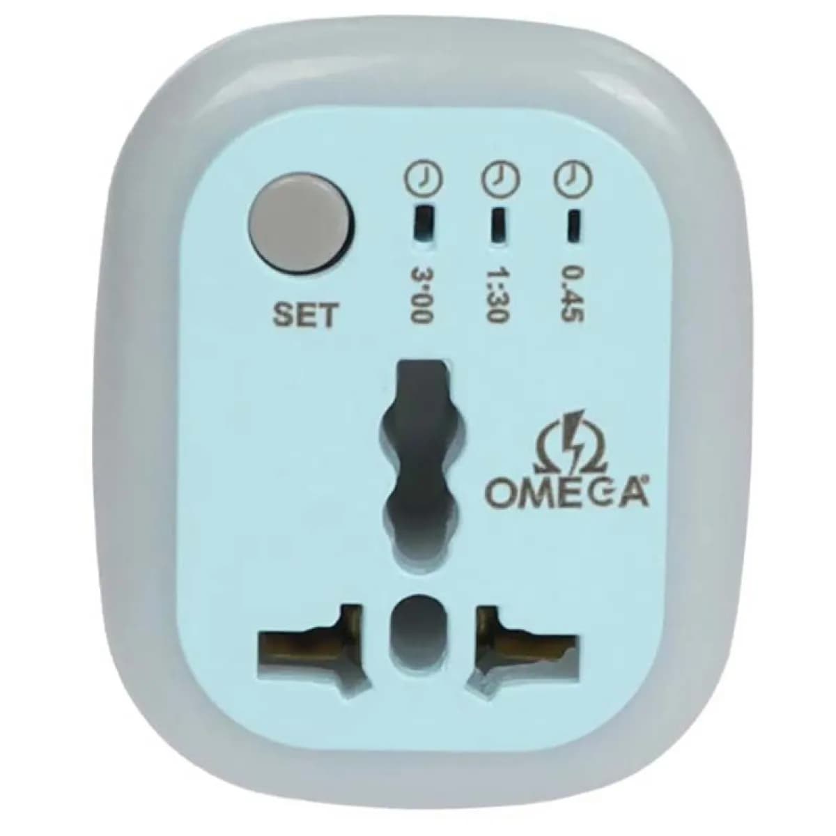 تبدیل 3به2 برق تایمر دار Omega M100 — تصویر ۳