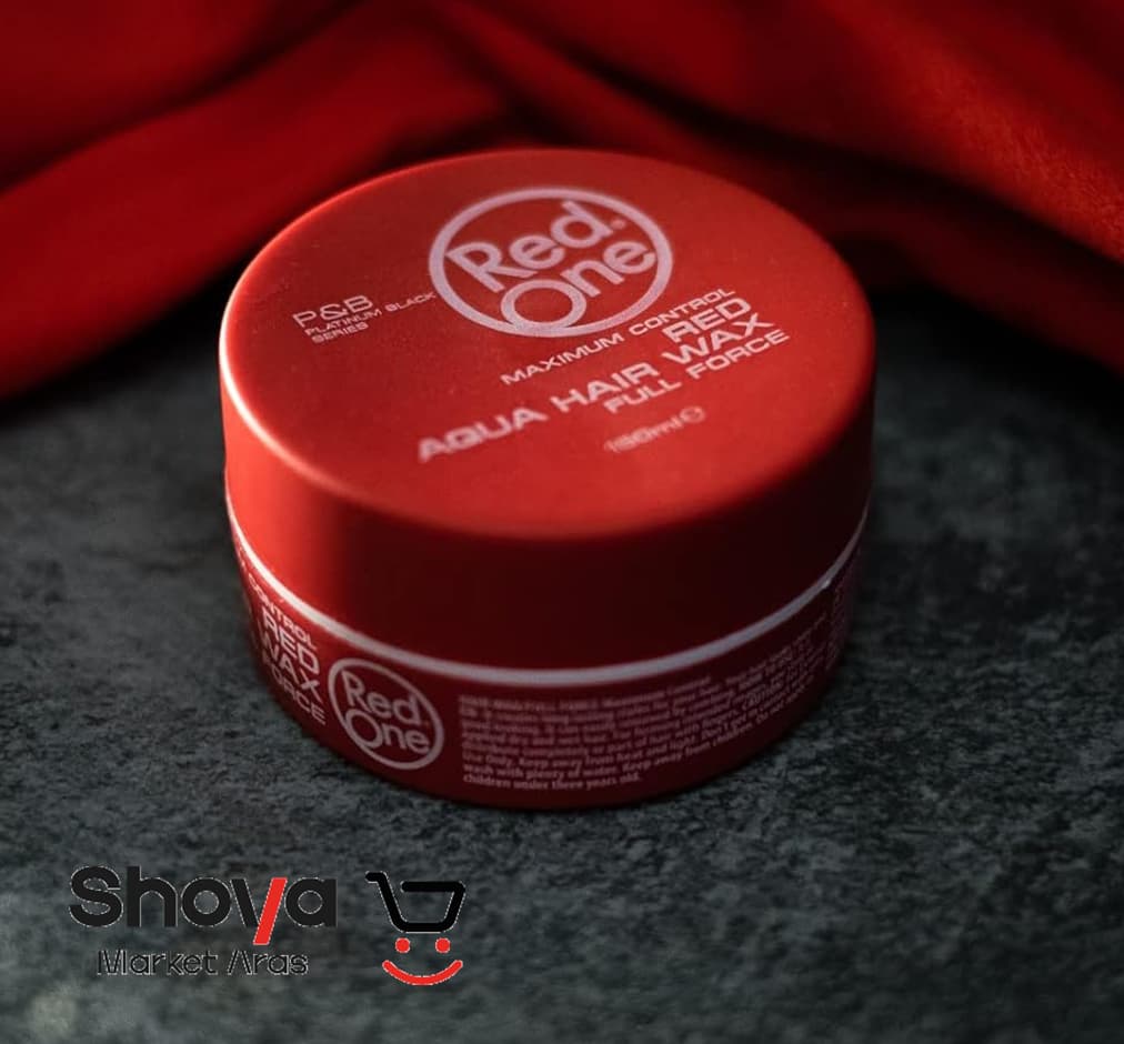 واکس مو رد وان Red One قرمز مدل Red Aqua Full Force حجم 150 میلیلیتر — تصویر ۳