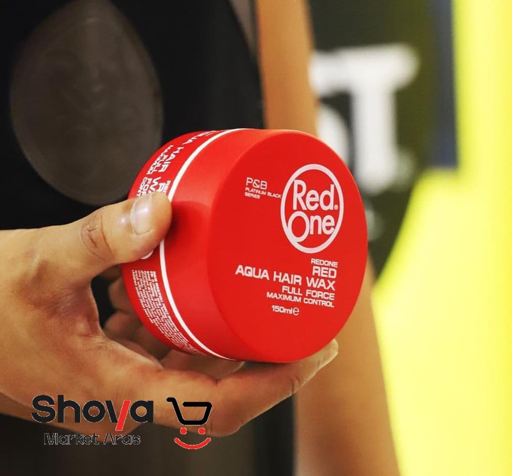 واکس مو رد وان Red One قرمز مدل Red Aqua Full Force حجم 150 میلیلیتر — تصویر ۵