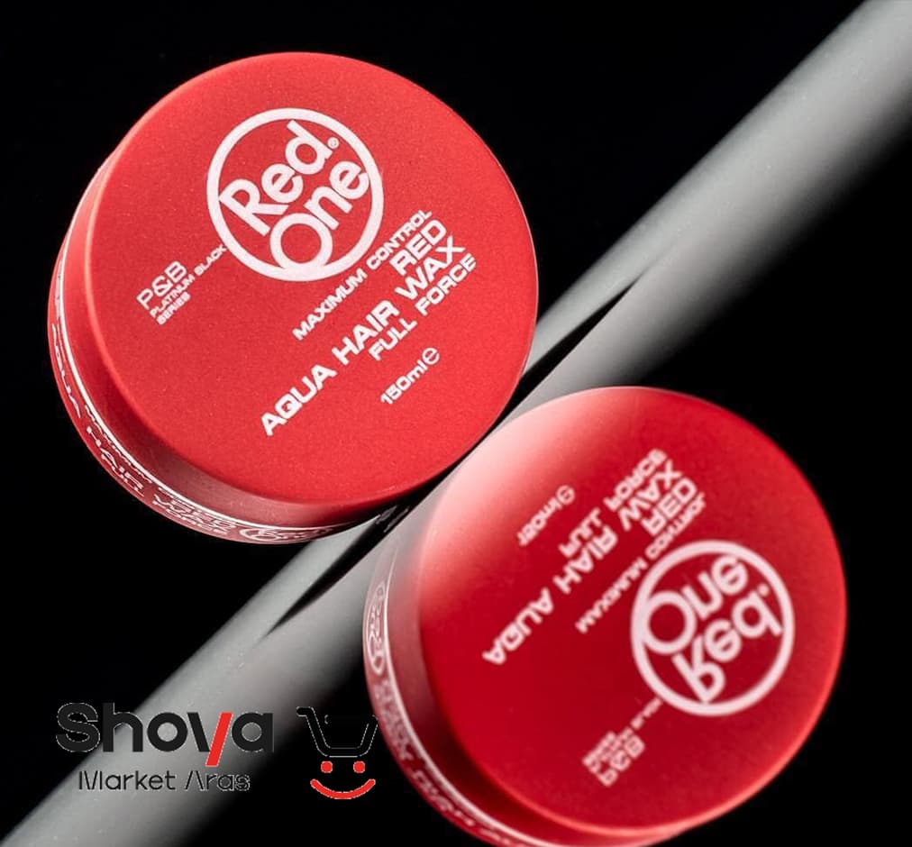 واکس مو رد وان Red One قرمز مدل Red Aqua Full Force حجم 150 میلیلیتر — تصویر ۴