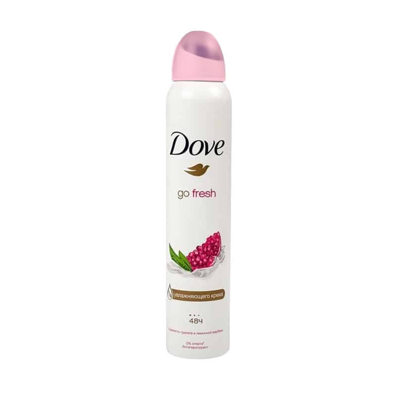اسپری ضدتعریق Dove رایحه pomegranate & lemon verbena