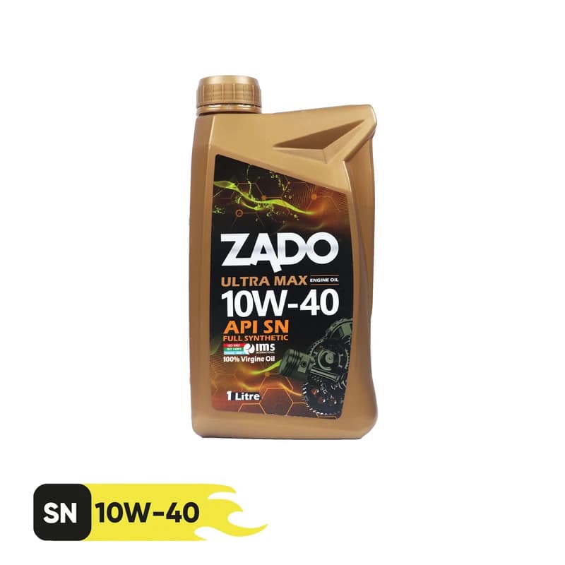 روغن موتور زادو مدل SAE 10W-40-SN حجم 1 لیتر — تصویر ۴