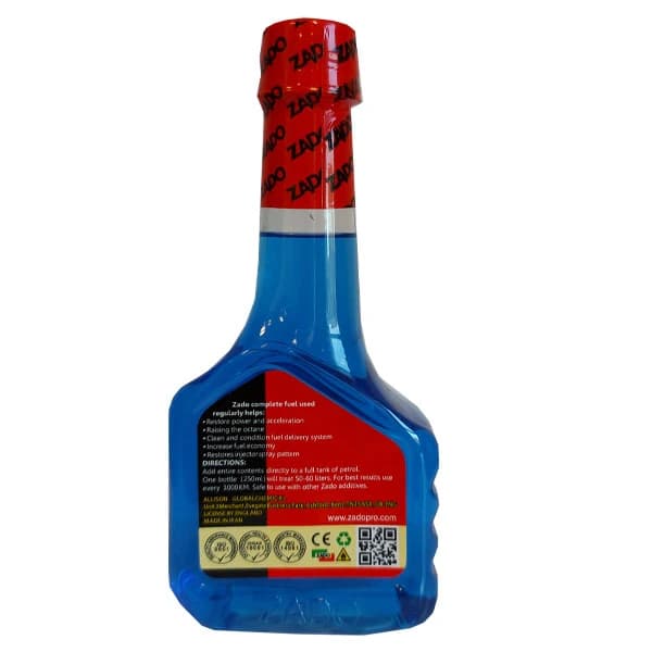 پاک کننده انژکتور خودرو زادو مدل Cleaner حجم 250 میلی لیتر – بسته 1 عددی — تصویر ۳