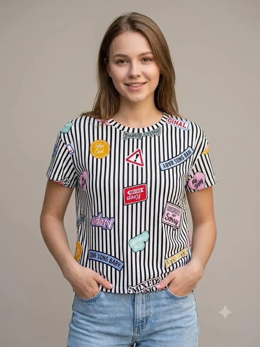 تیشرت راه راه زارا