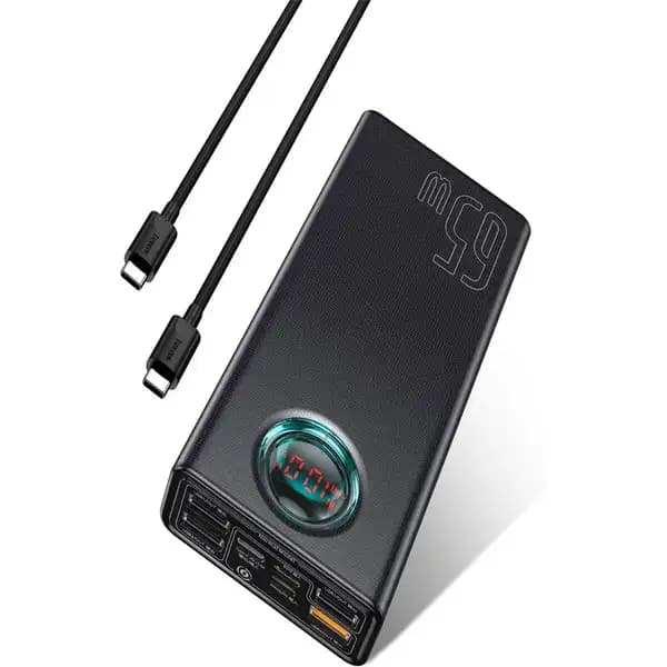 پاوربانک فست شارژ 65 وات 30000 هزار بیسوس مدل Baseus PPLG000102 PPLG-A01 — تصویر ۲