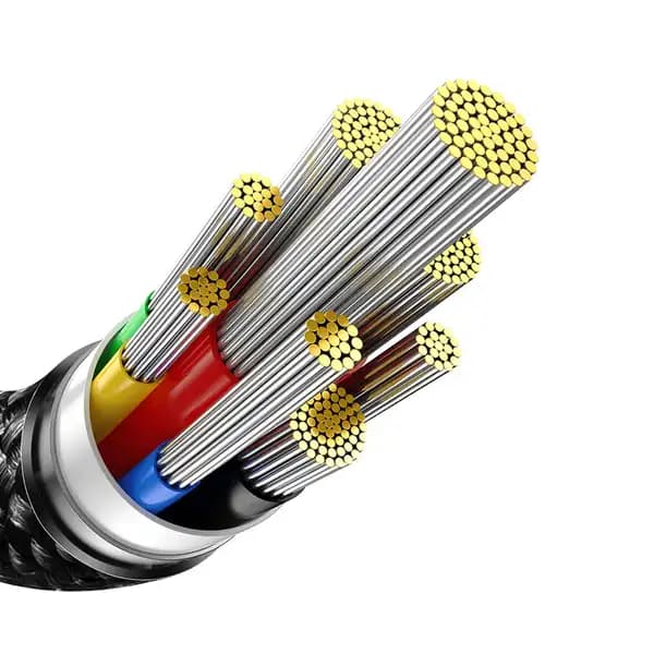 کابل سوپر فست شارژ تایپ سی به تایپ سی 240 وات بیسوس مدل Baseus PD USB 4 40Gbps P10311803111-00 — تصویر ۴