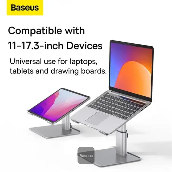 پایه نگهدارنده لپ تاپ و تبلت بیسوس مدل Baseus Adjustable LUJS000012 — تصویر ۶