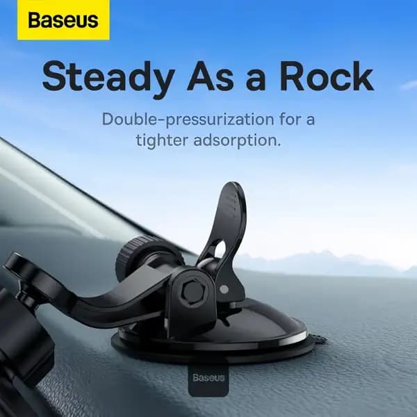 هولدر و نگهدارنده هوشمند خودرو بیسوس مدل Baseus Auto Clamping Holder BS-CM022 — تصویر ۵