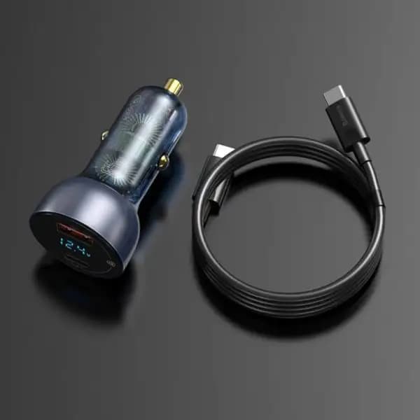 شارژر فندکی 65 واتی بیسوس مدل Baseus TZCCKX-0G — تصویر ۷