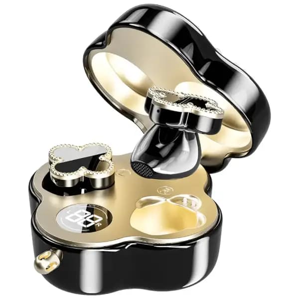 ایربادز بی‌سیم پرودو مدل Porodo Soundtec Chic True Wireless ENC Earbuds — تصویر ۴
