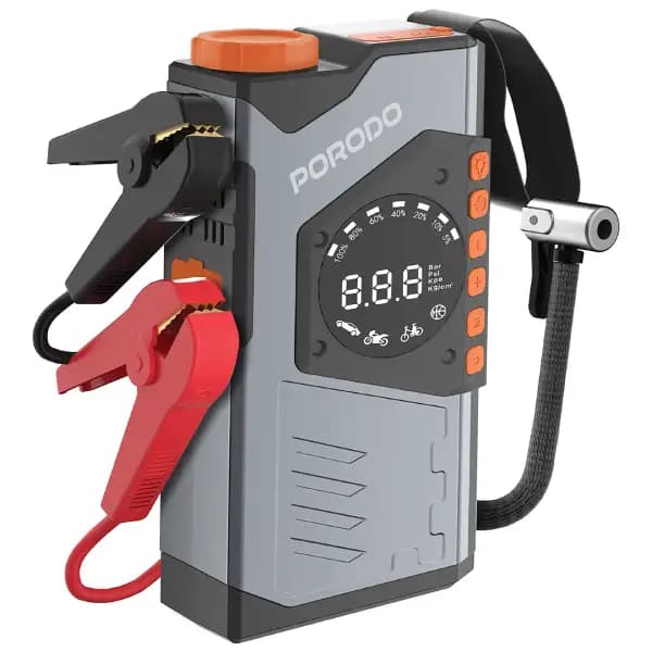 جامپ استارت و پمپ باد 10000 هزار پرودو مدل Porodo VoltBoost Compact Utility Tool
