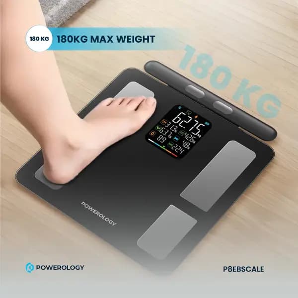 ترازوی هوشمند پاورولوژی مدل Powerology 8 Electrode Smart Body Analyzer Scale — تصویر ۲