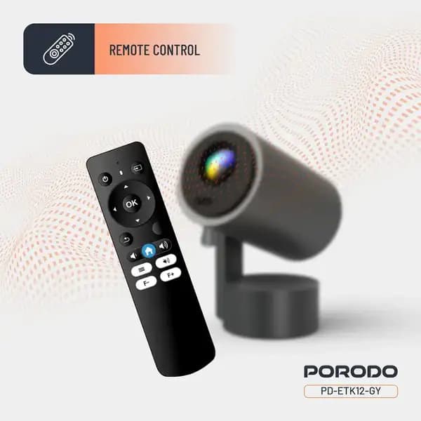 پروژکتور هوشمند پرودو مدل Porodo Full HD Smart Projector — تصویر ۷