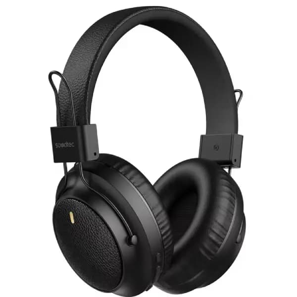 هدفون پرودو مدل Porodo Leather Finish Wireless Headphone