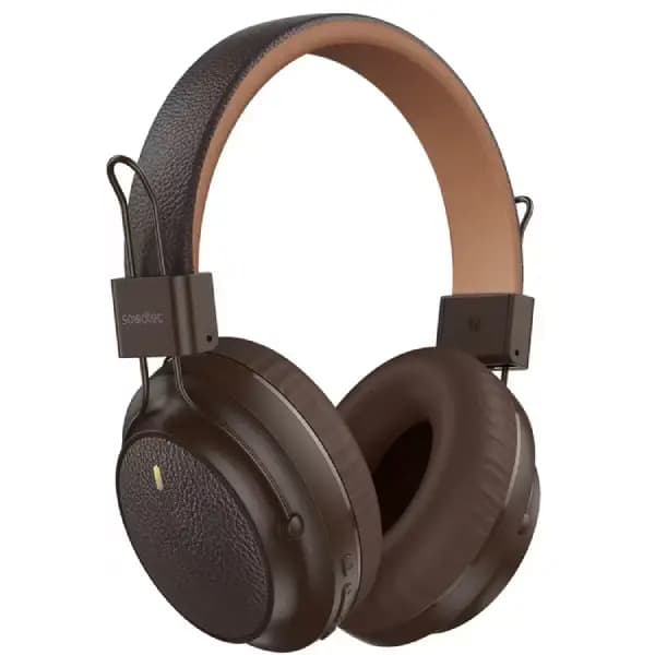 هدفون پرودو مدل Porodo Leather Finish Wireless Headphone — تصویر ۲
