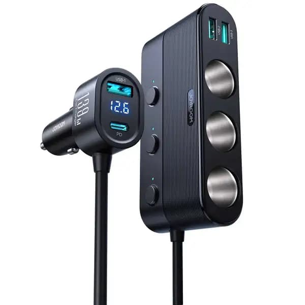 شارژر فندکی 179 وات جویروم مدل JOYROOM JR-CCL01 — تصویر ۲