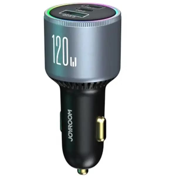 شارژر فندکی فست شارژ 120 وات جویروم مدل Joyroom JR-CCN07 — تصویر ۳