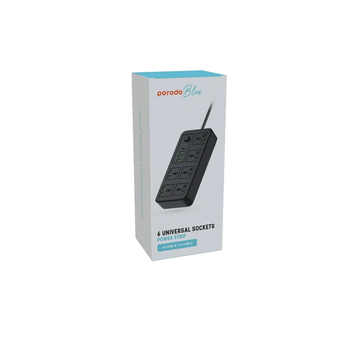 چندراهی برق پرودو 6 Power Strip با کابل 3 متری مدل 6ACPS1C3A — تصویر ۳
