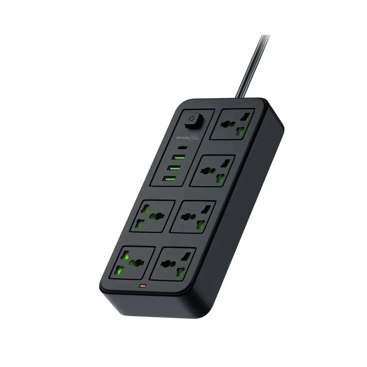 چندراهی برق پرودو 6 Power Strip با کابل 3 متری مدل 6ACPS1C3A