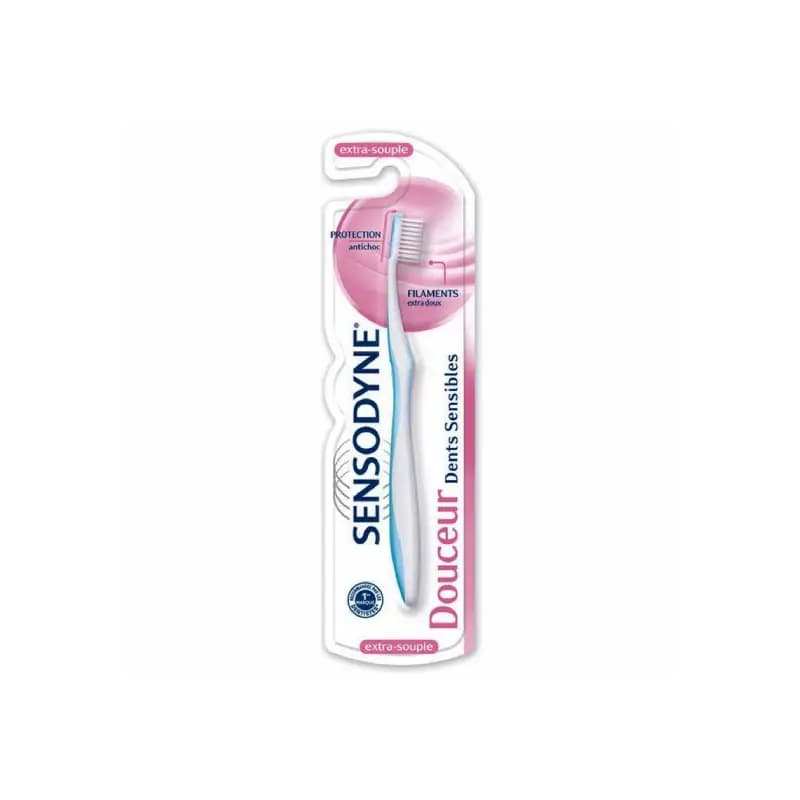 مسواک سنسوداین مدل Extra protect با برس خیلی نرم